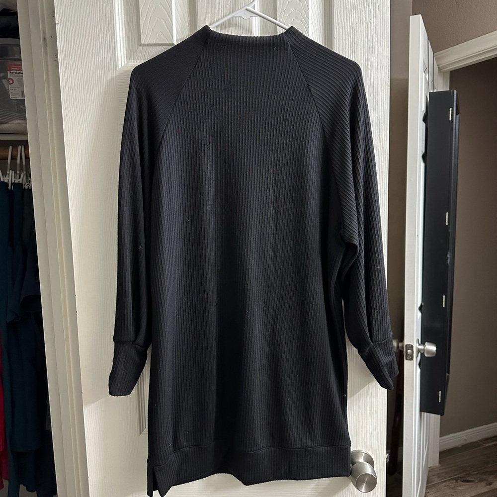 Mock neck dress